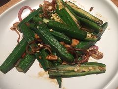 小炒秋葵-小大董·烤鸭(凤凰汇店)