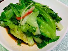 椒丝白灼BB生菜-日昌餐馆(德胜门店)