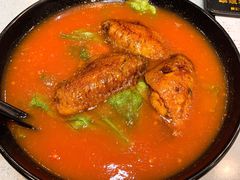 番茄浓汤鸡翅猪扒通粉-华嫂冰室(尖沙咀店)