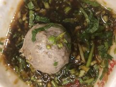 手捶牛肉（筋）丸-为什么牛潮汕牛肉火锅(万胜广场店)