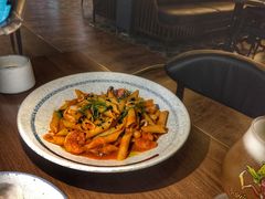 意大利面伴虾鱿鱼番茄橄榄-FISH&POTATO Cō(地中海美食 万象城店)