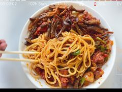 -蘑菇拌面•正宗新疆菜