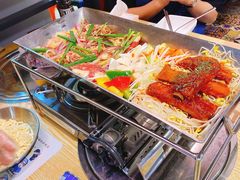 芝士肋排铁板拼盘-韩国大金刚烤肉·料理(印象城店)