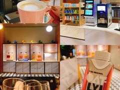 燕麦拿铁-咖啡苑自助餐厅·中国大饭店