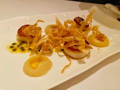 煎深海扇贝配欧洲白萝卜泥-Jean Georges