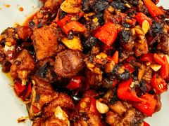 老干妈炒仔鸡-新新湘菜馆(新中街二条店)