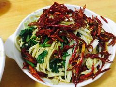 油泼豆腐皮-如意香辣鸡架(总店)