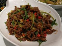 小炒黄牛肉-丹江口渔村·湘味厨房(桃园店)
