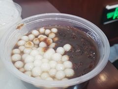 桂花赤豆糊圆子-潘玉麟糖粥