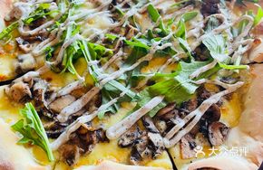 Mixed Mushroom Truffle Pizza