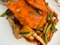 姜葱炒白蟹-好兄弟郭巨海鲜(天一阁店)