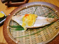焗榴莲-花潮料理艺食馆(世欧广场店)