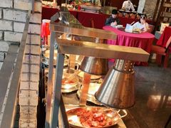 自助取餐区-亚龙湾希尔顿自助餐厅·海鲜·烧烤·沙滩BBQ·现场乐队