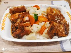 炙火猪肉双拼饭-吉野家(人和香港城店)