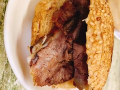 烧饼夹肉-永盛斋小吃(故宫店)