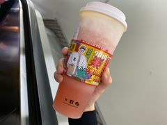 草莓桃子酪酪-LELECHA乐乐茶(新街口大洋店)