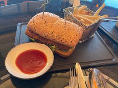炸鱼三明治-哈蒙德餐厅