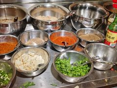 自助调料区-英雄故事地摊烤肉(马驹桥店)