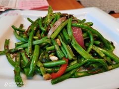 素XO酱炒手撕豆角-国家五钻酒家·西樵旺阁渔村(西樵店)