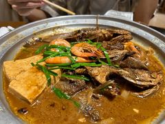 -东来菜馆•手抓海鲜家常菜•海鲜锅贴(鸽子窝店)