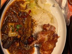 鱼香茄子鸡扒饭-大快活(丽丰店)