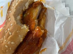 巴适得板火锅风味麦辣鸡腿堡-麦当劳(天兴罗斯福店)