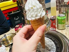 冰淇淋-姜胖胖首尔自助烤肉·街头小吃大排档(华熙店)