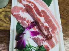 韩式厚五花肉-韩俱炭火烤肉(萍乡润达店)