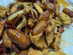 香酥蚕蛹-吉味馆(柠溪店)