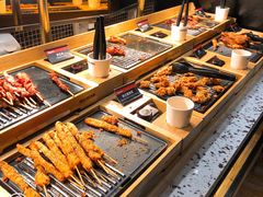 炸鸡肉串-比格比萨自助(西单明珠餐厅)