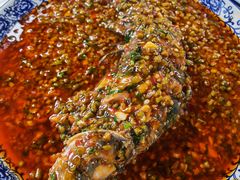 泡豇豆烧江团-高坎一品甲鱼庄(两河店)