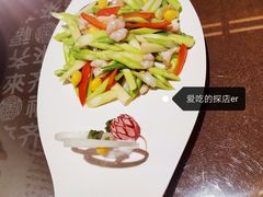 芦笋爆双脆-福来齐·鲁菜海鲜·渔家菜(朝阳街分店)