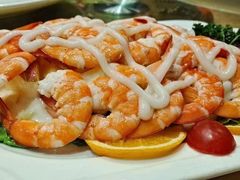 沙拉大虾-郑厨私房菜
