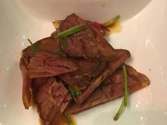 香菜拌牛肉-富力万达嘉华酒店-品珍中餐厅(水果湖店)