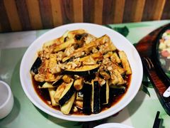蛤蜊肉拌茄子-华春餐馆(鱼山路店)
