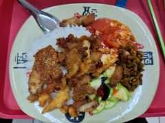 鸡柳饭-北京大学-学五食堂