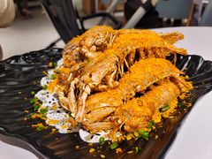 椒盐大虾菇-79号渔船海鲜饭店(岗厦店)