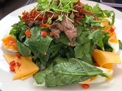 香烤牛柳温泉蛋沙拉-Lets burger非常汉堡·环球风味(蓝色港湾店)