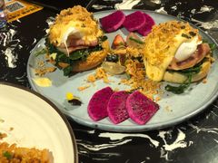 菠菜培根班尼迪克蛋-ChitChat奇洽·Bistro(黎黄陂路店)