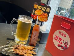 烤牛肉串-红盔甲·小龙虾(人民广场店)