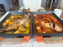 金酸汤烤鱼-北京王府井希尔顿酒店·万斯阁西餐厅