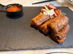 台式鱼籽肠配虾卷-晴天餐厅(星河国际店)