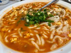 老寒菜鸡蛋鱼面-笑红饭庄