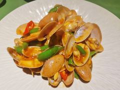 尖椒炒花甲-百味馆·粤菜·湛江菜(后海花园店)