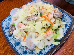 海鲜炒兴化粉-福州人铭小吃