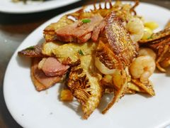 煎笋脯干贝炒虾仁-旧款宁波饭店(华敏世纪广场店)