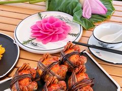 -七的湖·晚芳亭·阳澄湖农家菜·大闸蟹(莲花岛店)