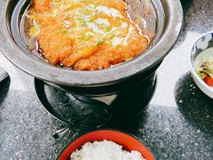 吉列豬扒煮蛋套餐-小山日本料理(太古汇店)