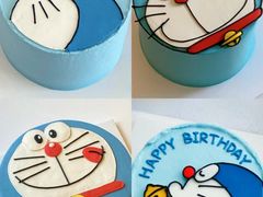 -咖咖熊蛋糕定制·英国蓝风车动物性淡奶油