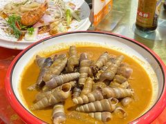 花生酱炒钉螺-钱山海鲜大排档